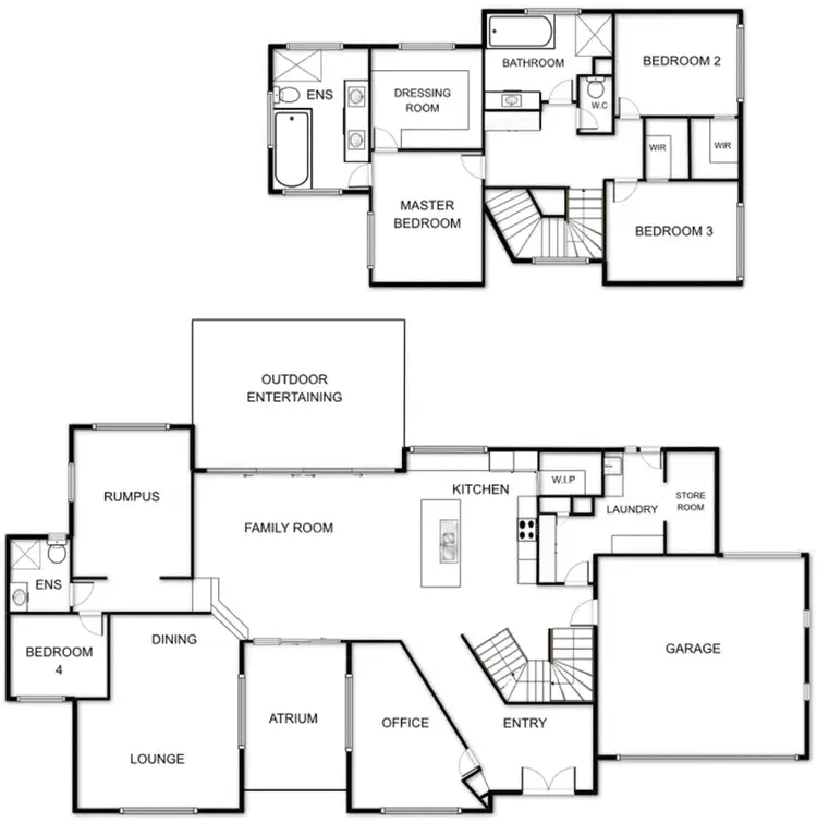 Floorplan of Homely house listing, 56 Percy Begg Circuit, Dunlop ACT 2615