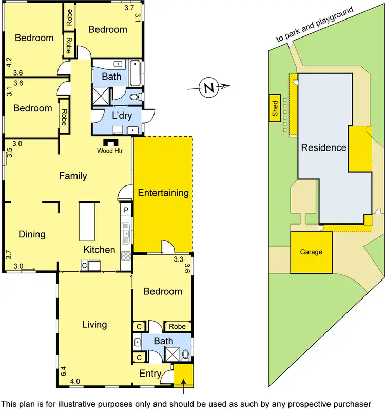 Floorplan of Homely house listing, 2 Lebunya Court, Greensborough VIC 3088