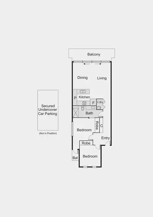 Floorplan of Homely apartment listing, 16C/7 Warner Street, Malvern VIC 3144