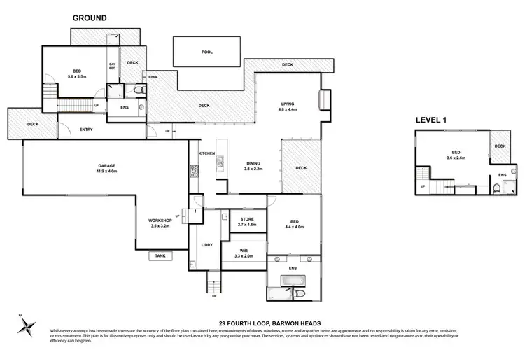 Floorplan of Homely house listing, 29 Fourth Loop, Barwon Heads VIC 3227