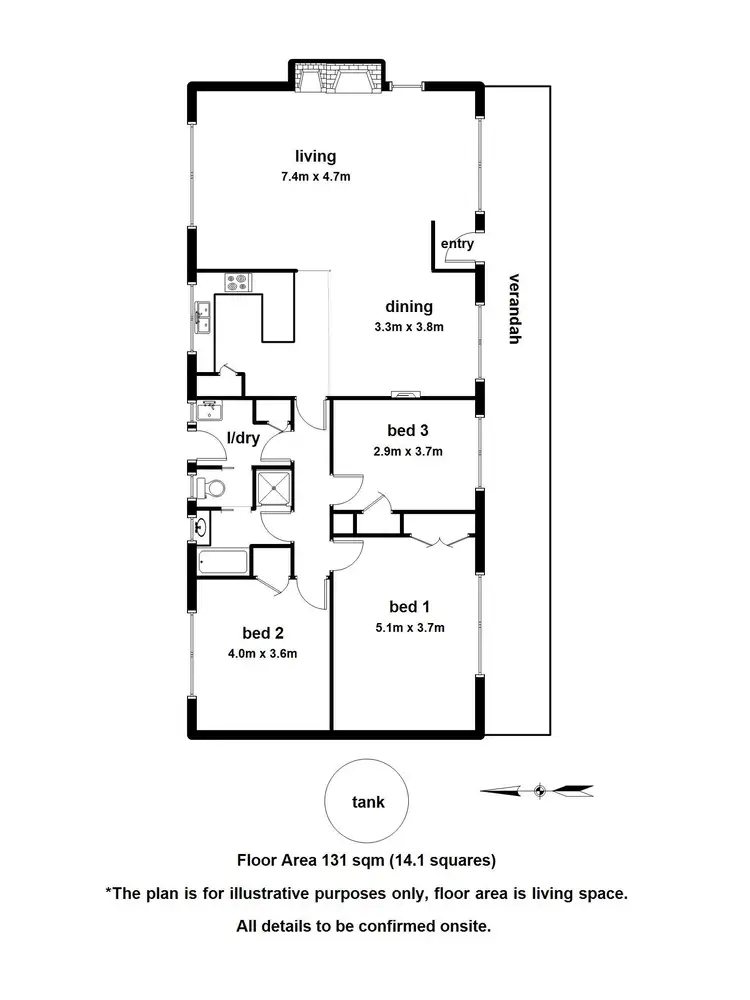 Floorplan of Homely house listing, 45 Perrins Creek Road, Kallista VIC 3791