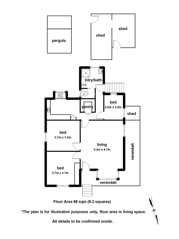 Floorplan of Homely house listing, 82 Station Street, Belgrave VIC 3160