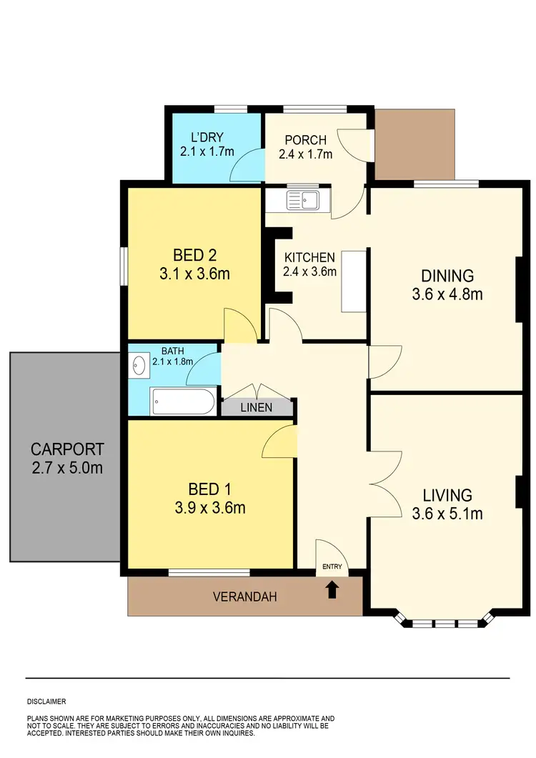 Floorplan of Homely house listing, 24 Peake Street, Golden Point VIC 3350