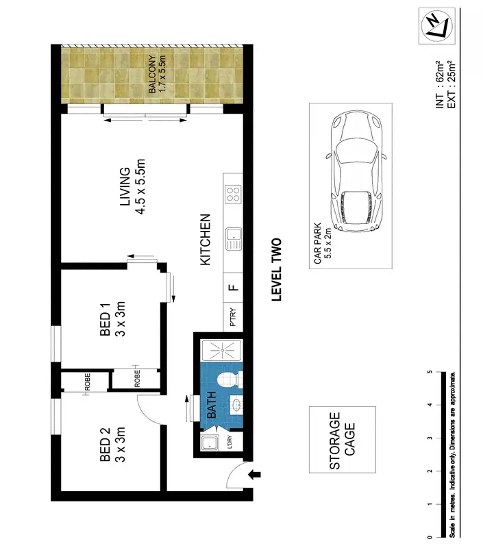 Floorplan of Homely apartment listing, 26/60 Keilor Road, Essendon North VIC 3041