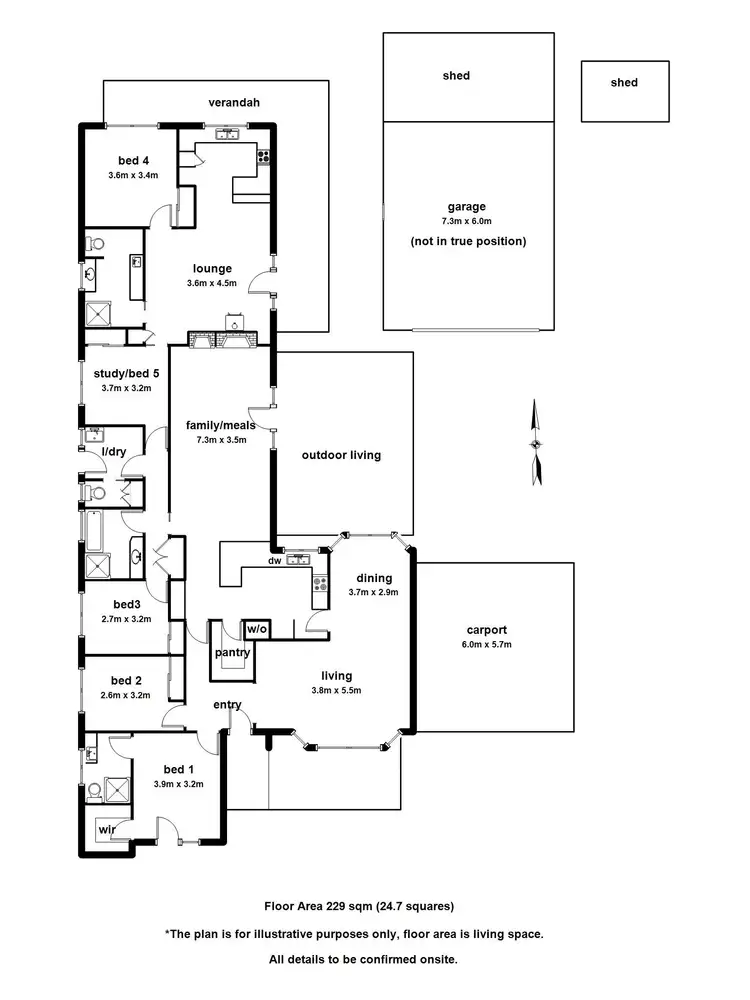 Floorplan of Homely house listing, 3145 Warburton Highway, Millgrove VIC 3799