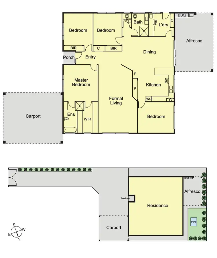 Floorplan of Homely villa listing, 2/23 Spring Road, Caulfield South VIC 3162