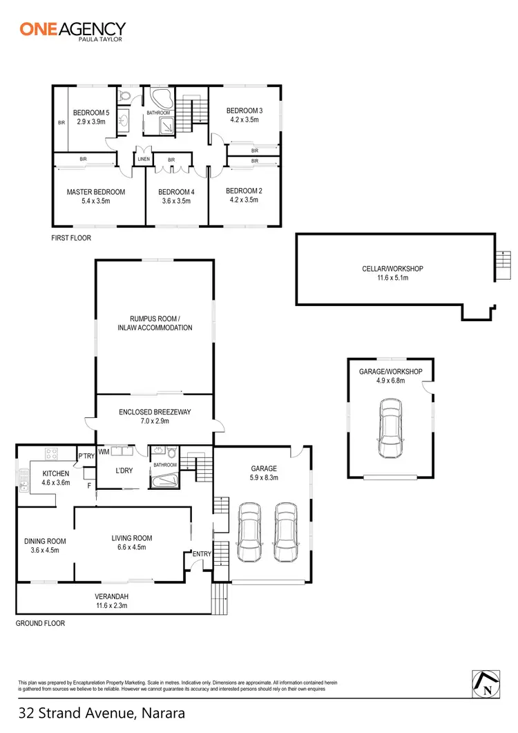 Floorplan of Homely house listing, 32 Strand Avenue, Narara NSW 2250
