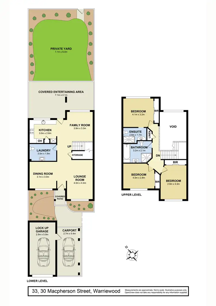 Floorplan of Homely townhouse listing, 33/30 Macpherson Street, Warriewood NSW 2102
