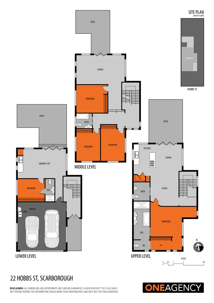 Floorplan of Homely house listing, 22 Hobbs Street, Scarborough QLD 4020