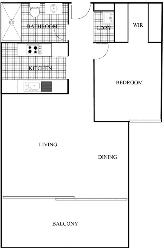 Floorplan of Homely apartment listing, 214/100 Gungahlin Place, Gungahlin ACT 2912
