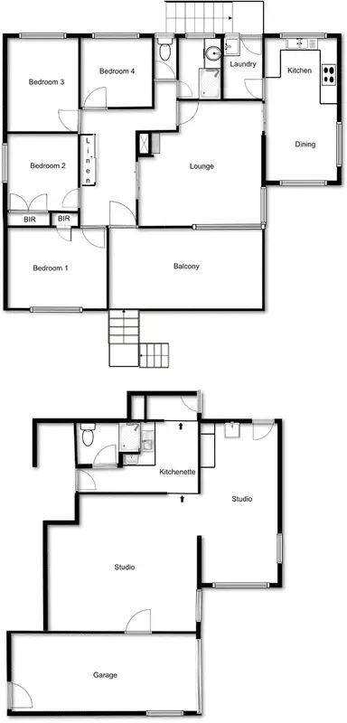 Floorplan of Homely house listing, 4 Eldon Place, Lyons ACT 2606