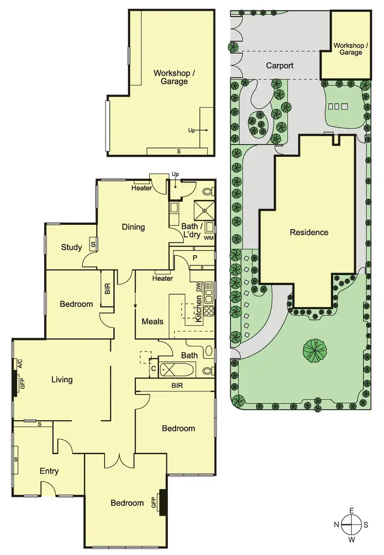 Floorplan of Homely house listing, 48 Darling Road, Malvern East VIC 3145