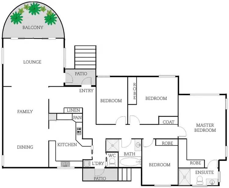 Floorplan of Homely house listing, 21 Esperance Street, Red Hill ACT 2603