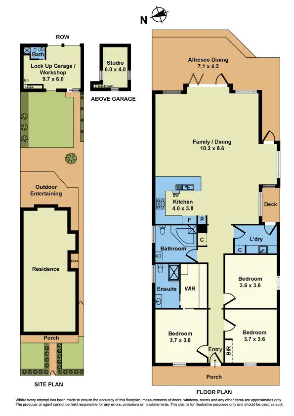 Floorplan of Homely house listing, 80 William Street, Newport VIC 3015