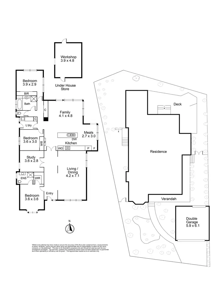 Floorplan of Homely house listing, 18 Warbler Walk, South Morang VIC 3752