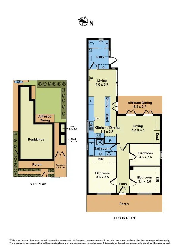 Floorplan of Homely house listing, 9 Crawford Street, Newport VIC 3015