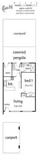 Floorplan of Homely unit listing, 7/36 Elmhurst Road, Bayswater North VIC 3153