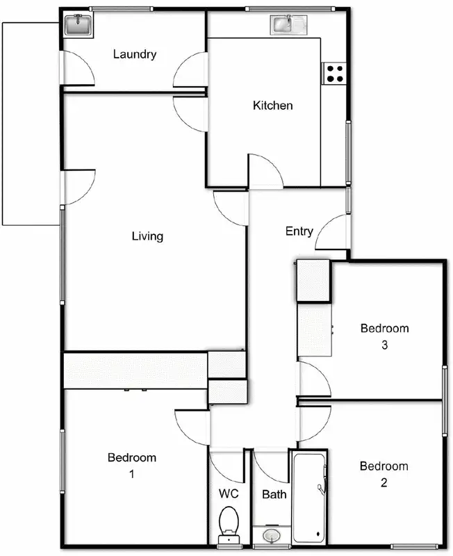 Floorplan of Homely house listing, 36 Stephen Street, Ainslie ACT 2602