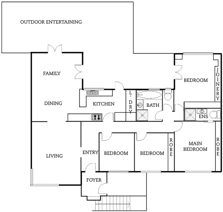 Floorplan of Homely house listing, 55 Glasgow Street, Hughes ACT 2605