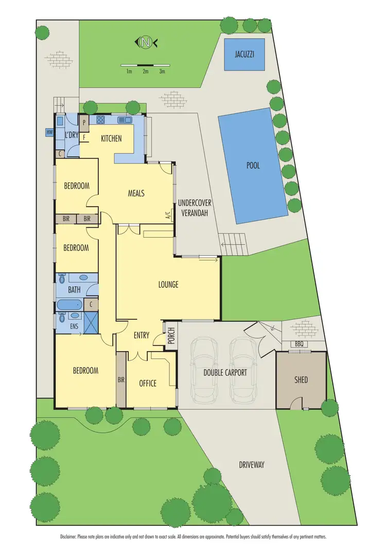 Floorplan of Homely house listing, 24 Bimbadeen Crescent, Yallambie VIC 3085
