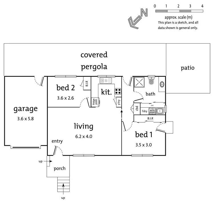 Floorplan of Homely unit listing, 3/23 York Road, Mount Evelyn VIC 3796