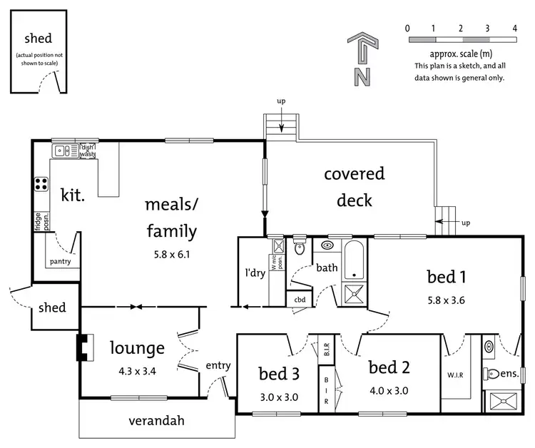 Floorplan of Homely house listing, 5 Hilary Grove, Ringwood East VIC 3135