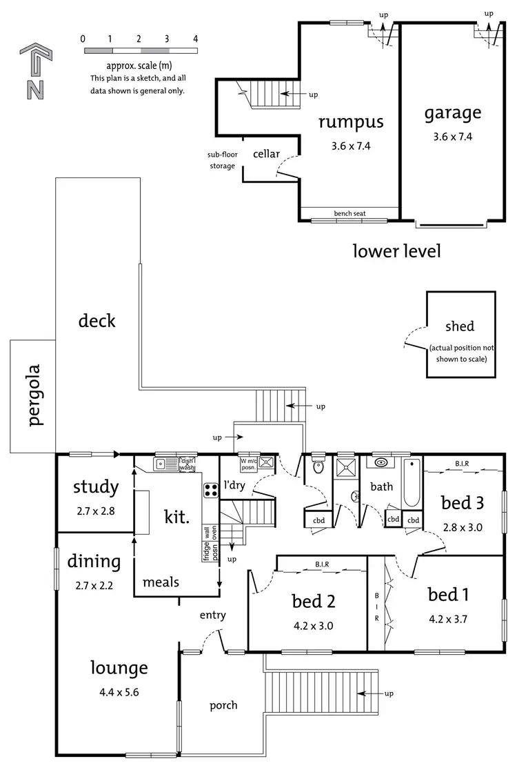 Floorplan of Homely house listing, 12 Salisbury Court, Heathmont VIC 3135