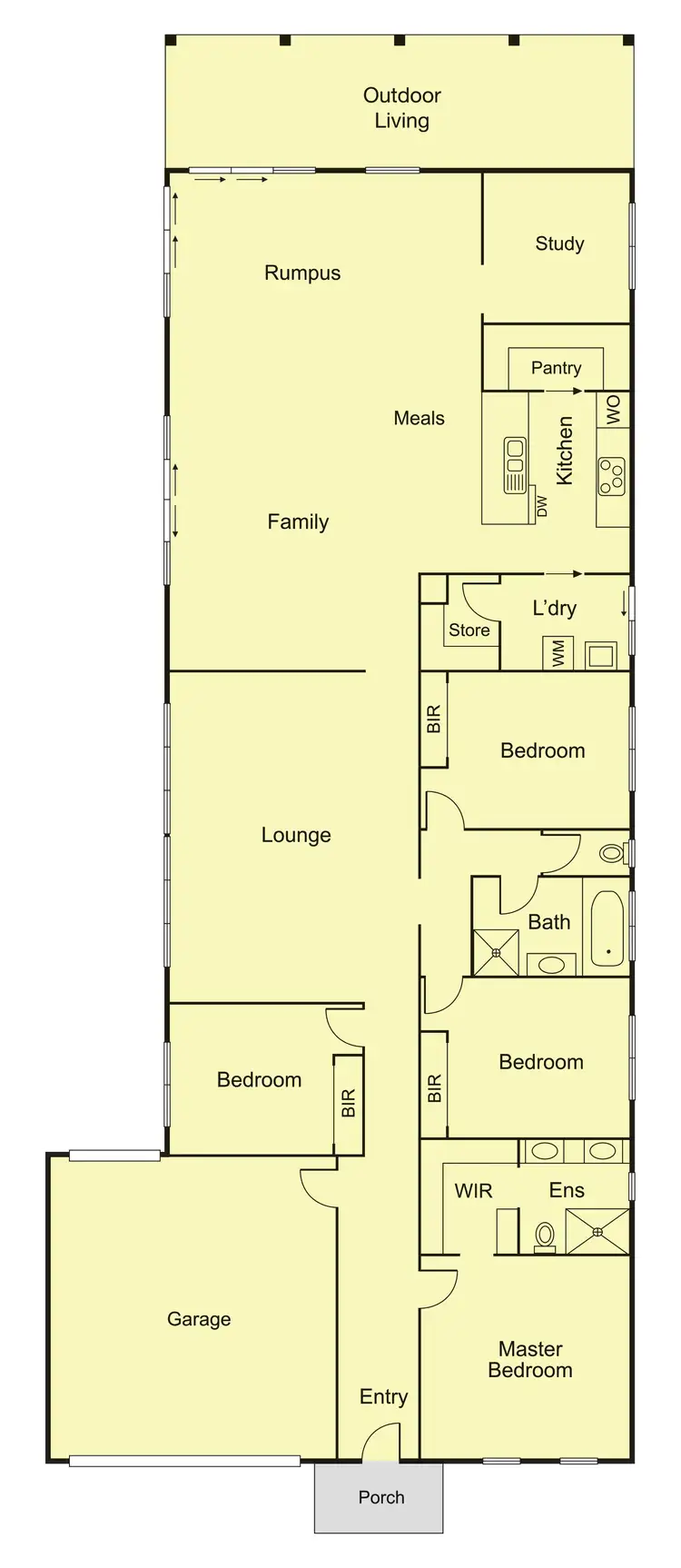 Floorplan of Homely house listing, 5 Beltane Avenue, Brighton East VIC 3187