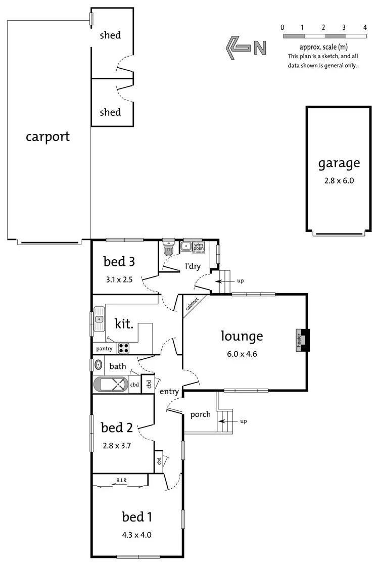 Floorplan of Homely house listing, 77 Maidstone Street, Ringwood VIC 3134