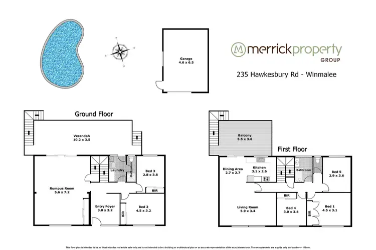 Floorplan of Homely house listing, 235 Hawkesbury Road, Winmalee NSW 2777