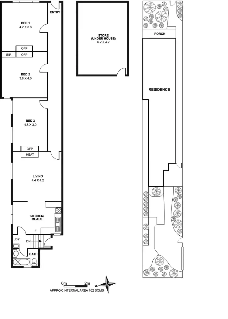 Floorplan of Homely house listing, 12 St Columbs Street, Hawthorn VIC 3122