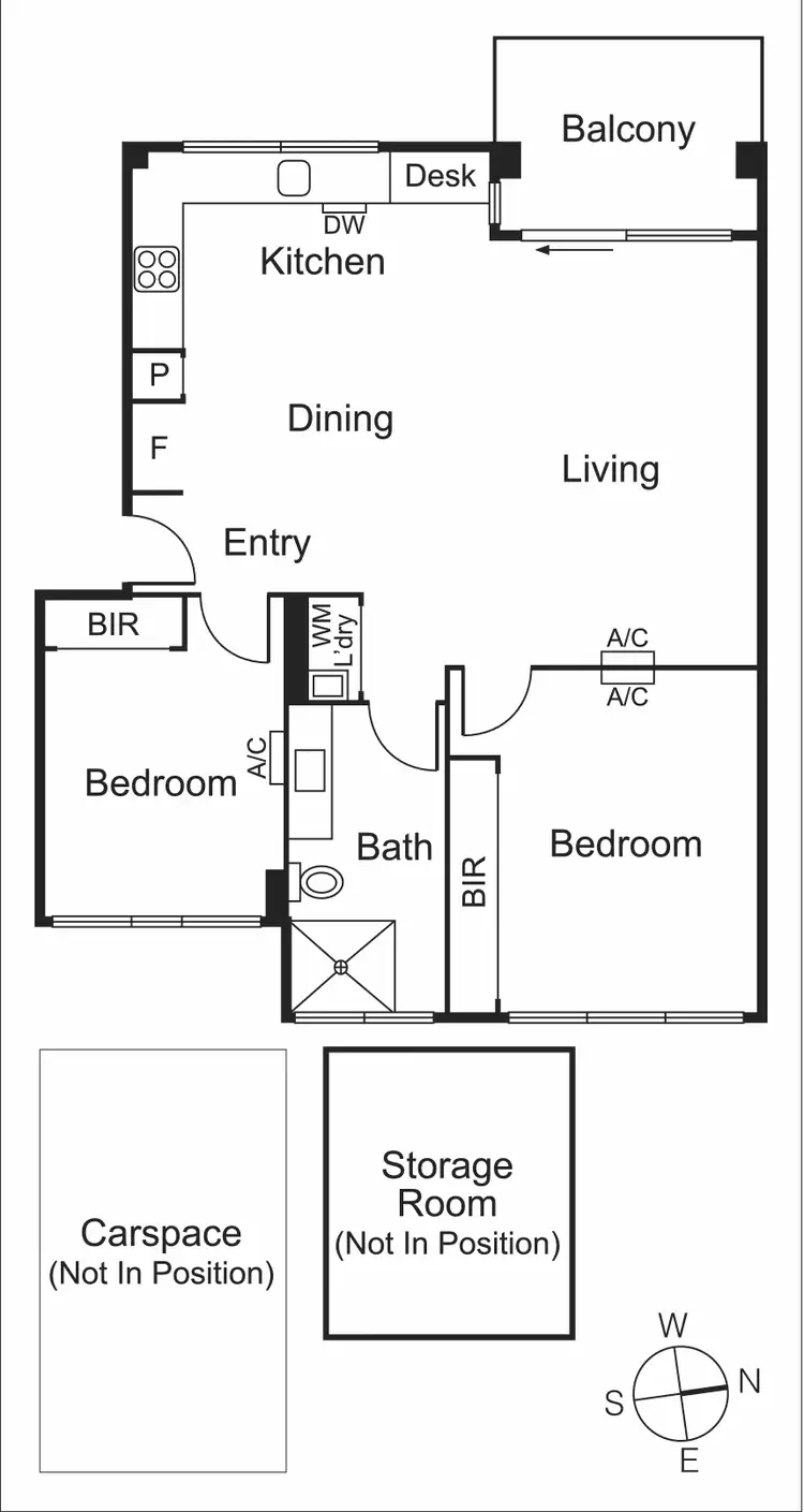 Floorplan of Homely apartment listing, 4/36 The Avenue, Balaclava VIC 3183