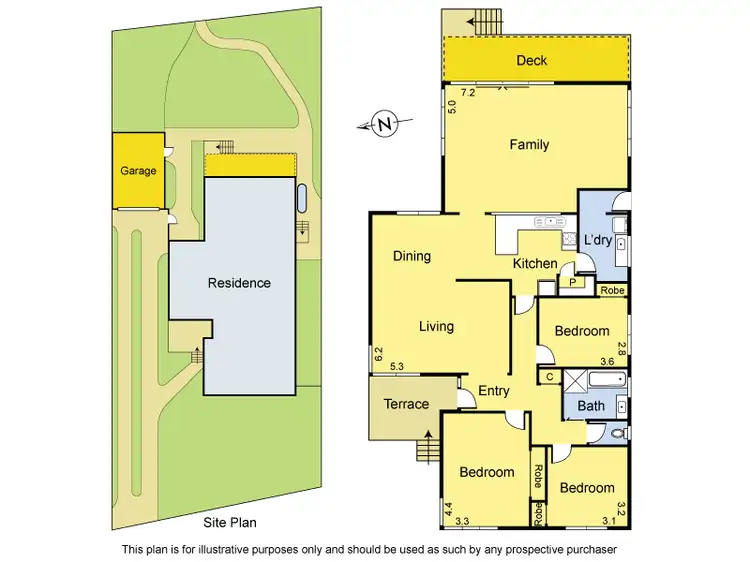 Floorplan of Homely house listing, 2 Kell Street, Greensborough VIC 3088