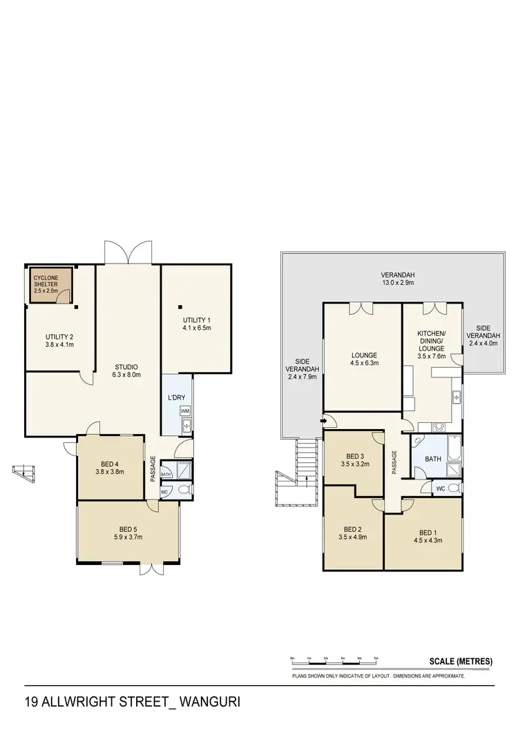 Floorplan of Homely house listing, 19 Allwright Street, Wanguri NT 810