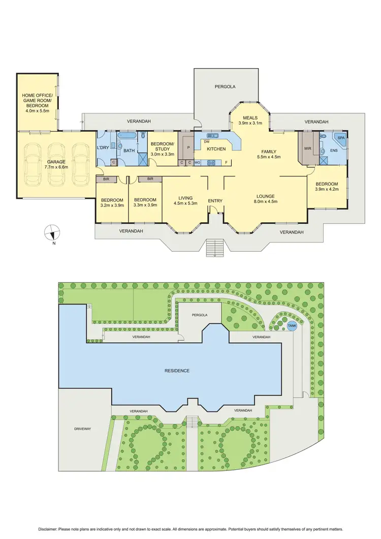 Floorplan of Homely house listing, 14 Grevillia Grove, Plenty VIC 3090