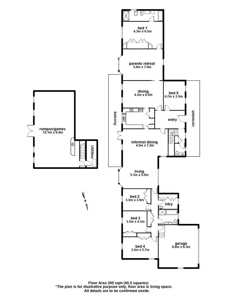 Floorplan of Homely house listing, 23 Ridge Road, Kalorama VIC 3766