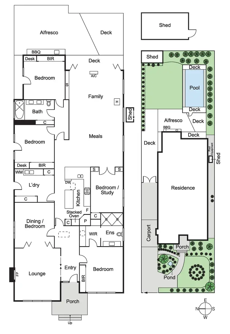 Floorplan of Homely house listing, 10 Hodder Street, Brighton East VIC 3187