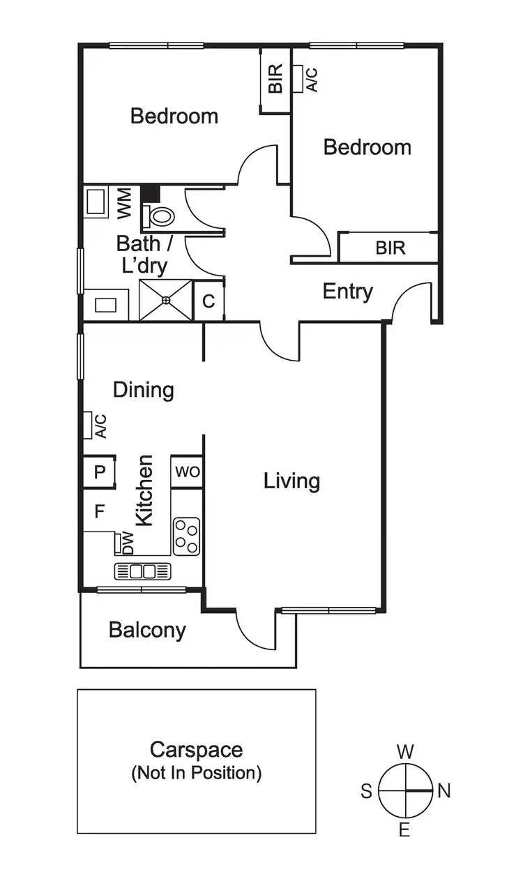 Floorplan of Homely apartment listing, 9/332 Dandenong Road, St Kilda East VIC 3183