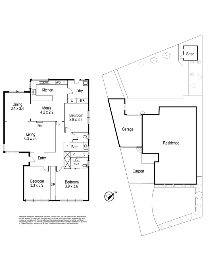 Floorplan of Homely house listing, 15 Dressage Place, Epping VIC 3076