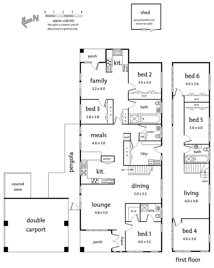 Floorplan of Homely house listing, 24 Bayley Grove, Doncaster VIC 3108