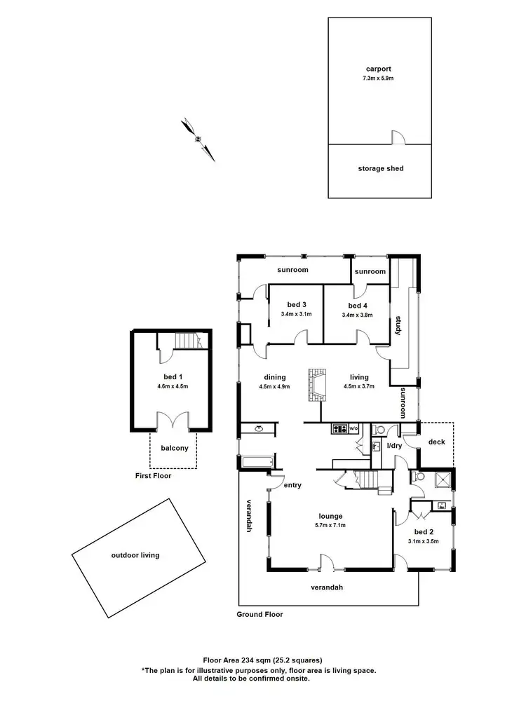 Floorplan of Homely house listing, 5-7 Fairhaven Road, Mount Dandenong VIC 3767