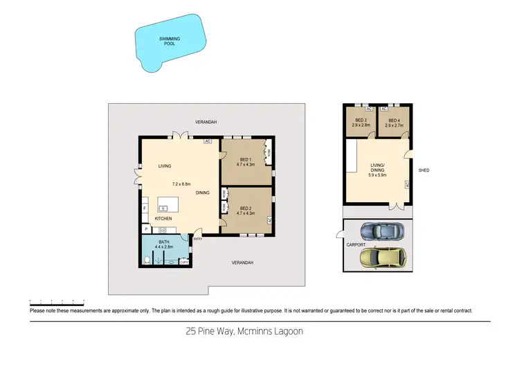 Floorplan of Homely house listing, 25 Pine Way, Mcminns Lagoon NT 822