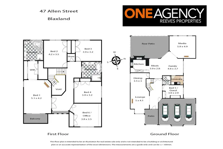 Floorplan of Homely house listing, 47 Allen Street, Blaxland NSW 2774