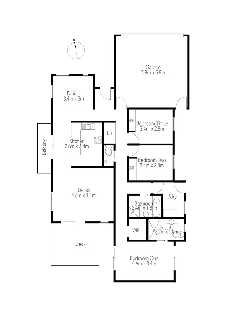 Floorplan of Homely house listing, 12 Mestre Court, St Leonards TAS 7250