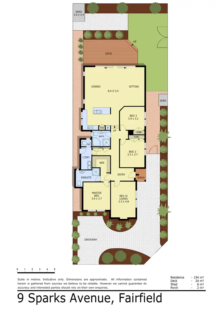 Floorplan of Homely house listing, 9 Sparks Avenue, Fairfield VIC 3078