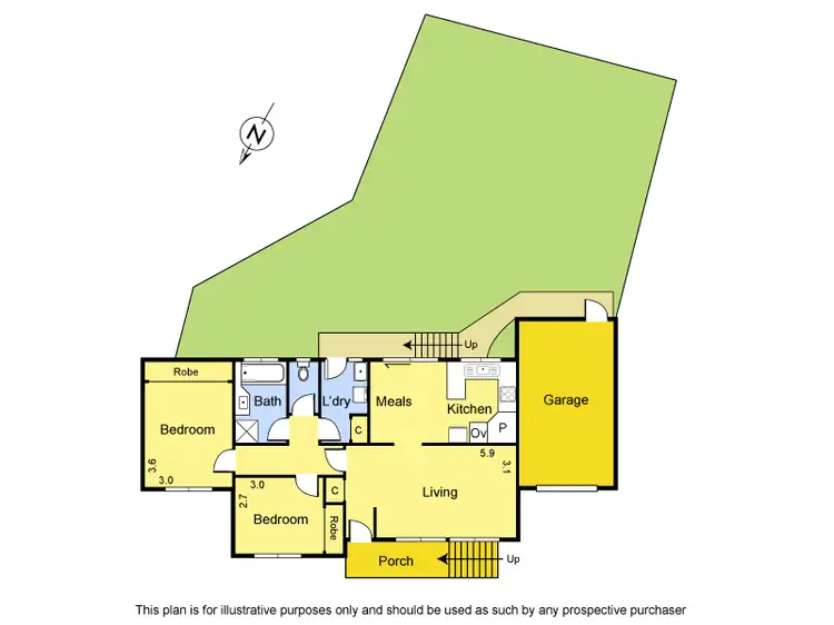 Floorplan of Homely unit listing, 4/82-84 Diamond Creek, Greensborough VIC 3088