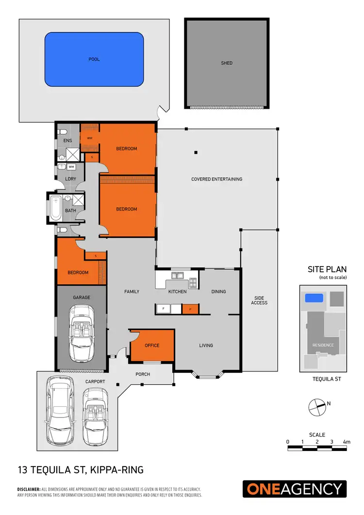 Floorplan of Homely house listing, 13 Tequila Street, Kippa-ring QLD 4021
