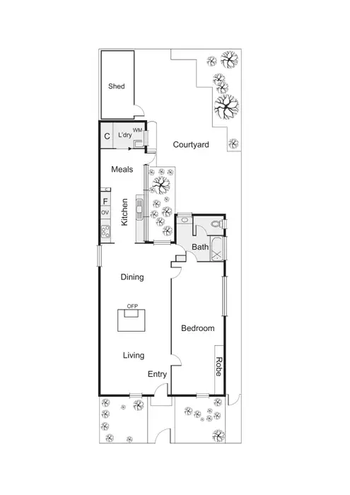 Floorplan of Homely house listing, 73 Heath Street, Port Melbourne VIC 3207
