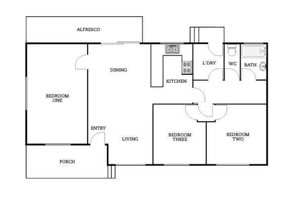 Floorplan of Homely house listing, 81 McKillop Circuit, Kambah ACT 2904
