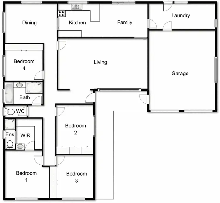 Floorplan of Homely house listing, 102 Diamantina Crescent, Kaleen ACT 2617